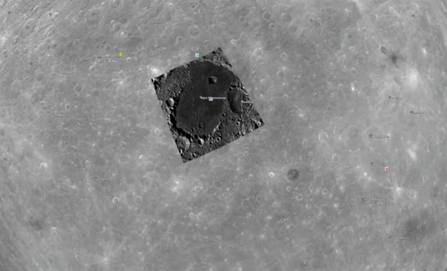 инопланетная база на Луне